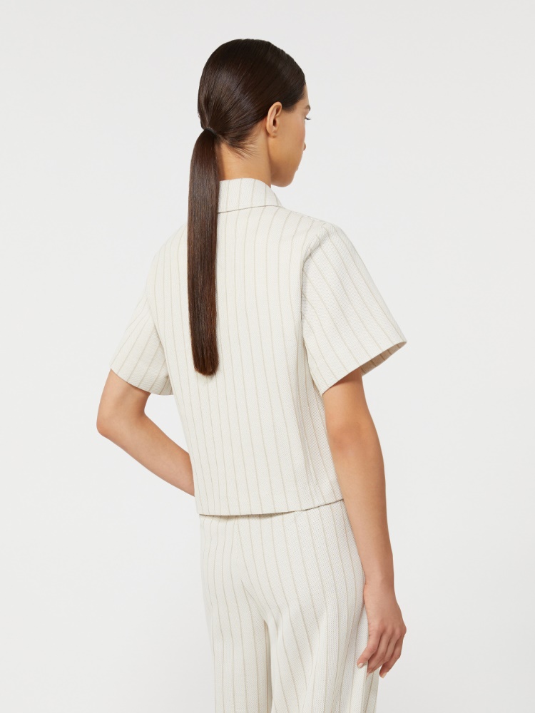 Трикотажный жакет