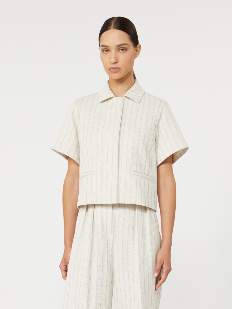 Трикотажный жакет