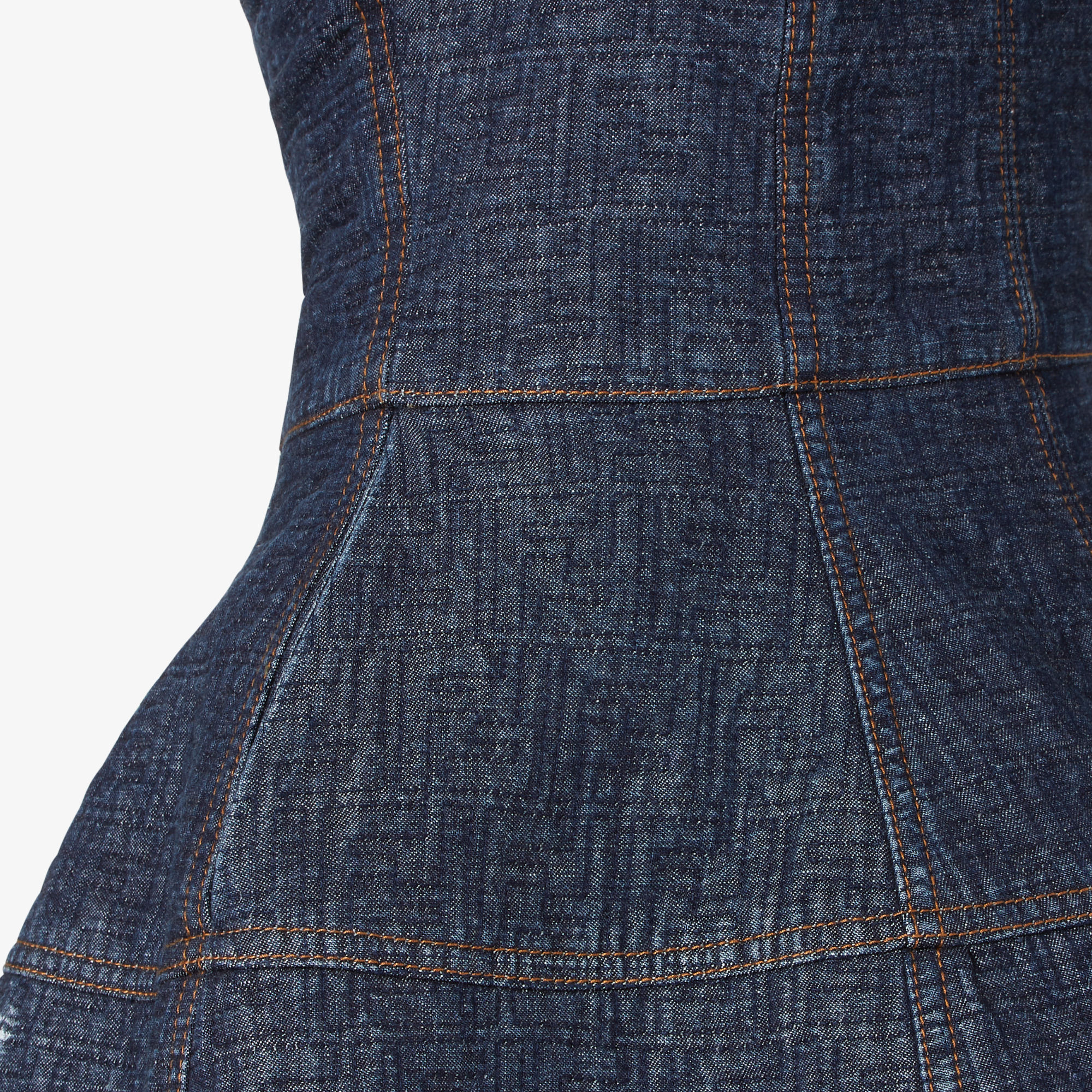 Джинсовое платье