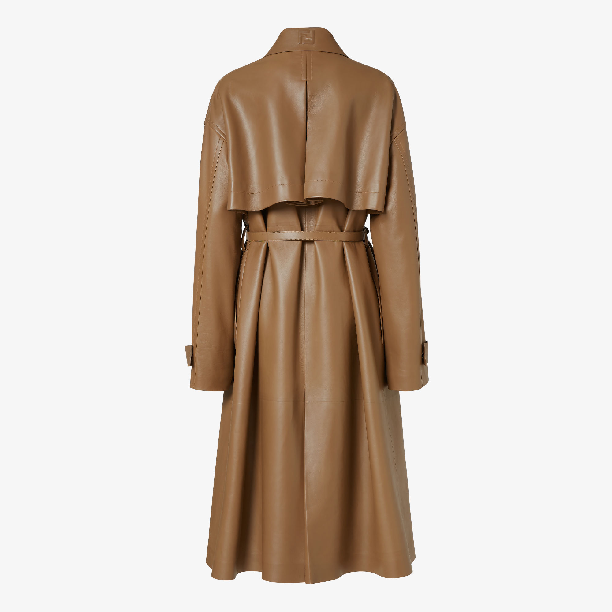 Кожаный тренч