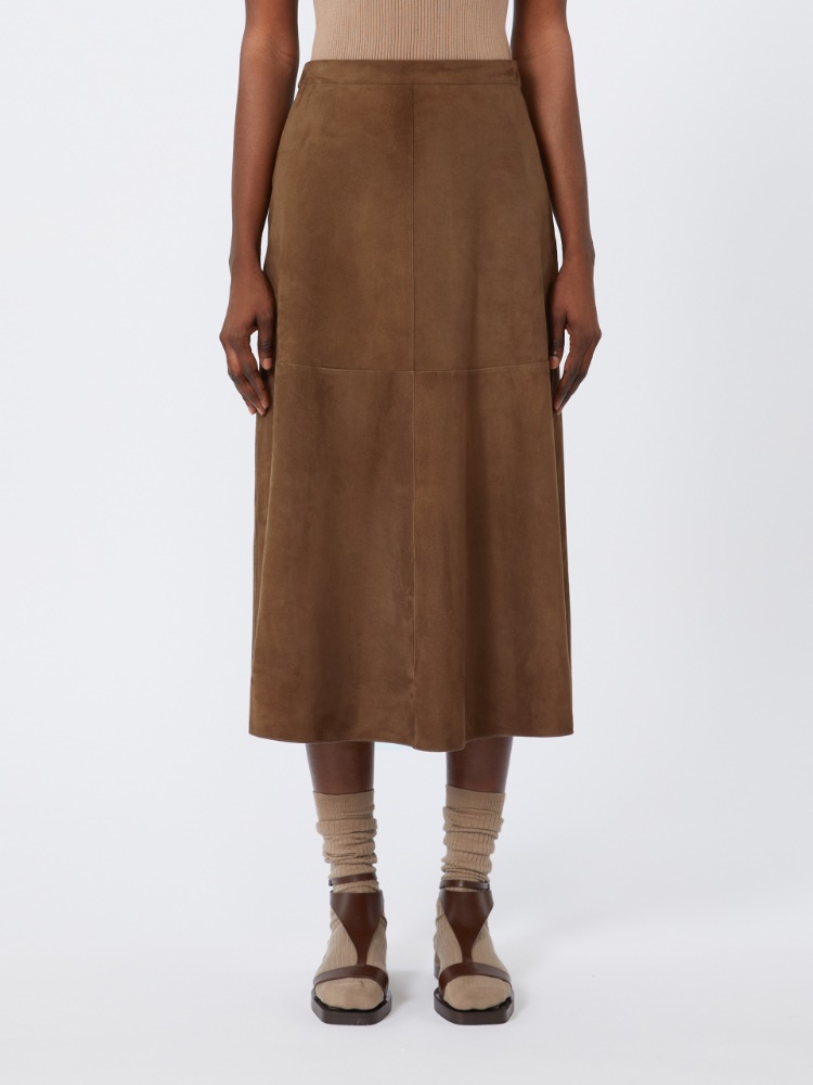 Кожаная юбка